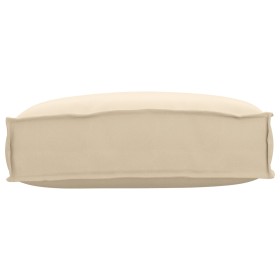 Cojín para Exterior Beige Algodón Mediano Fundas Removibles von , Kissen für Stühle und Sofas - Ref: Foro24-42001461, Preis: ...