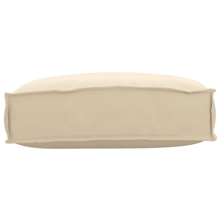Cojín para Exterior Beige Algodón Mediano Fundas Removibles by , Cushions for chairs and sofas - Ref: Foro24-42001461, Price:...