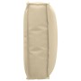 Cojín para Exterior Beige Algodón Mediano Fundas Removibles by , Cushions for chairs and sofas - Ref: Foro24-42001461, Price:...
