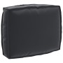 Cojín de Exterior Negro Poliéster Medio Cojín de Silla by , Cushions for chairs and sofas - Ref: Foro24-42001462, Price: 23,1...