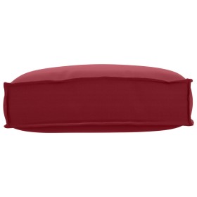 Cojín para Exterior Rojo Vino Poliéster Medio