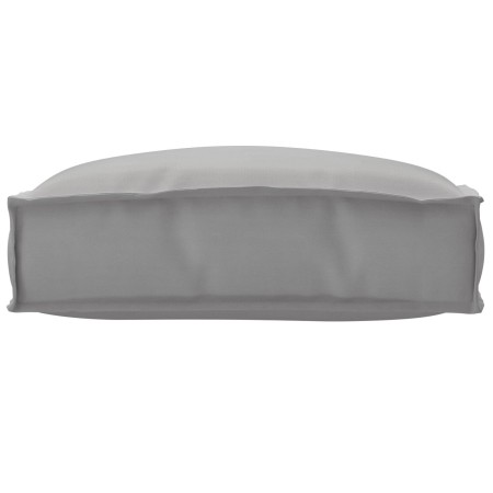Cojín de Exterior Gris Poliéster 50 x 50 x 12 cm by , Cushions for chairs and sofas - Ref: Foro24-42001469, Price: 33,43 €, D...