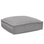 Cojín de Exterior Gris Poliéster 50 x 50 x 12 cm by , Cushions for chairs and sofas - Ref: Foro24-42001469, Price: 33,43 €, D...