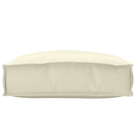 Cojín Exterior Crema Poliéster 50x50 Materiales impermeables by , Cushions for chairs and sofas - Ref: Foro24-42001470, Price...