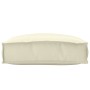 Cojín Exterior Crema Poliéster 50x50 Materiales impermeables by , Cushions for chairs and sofas - Ref: Foro24-42001470, Price...