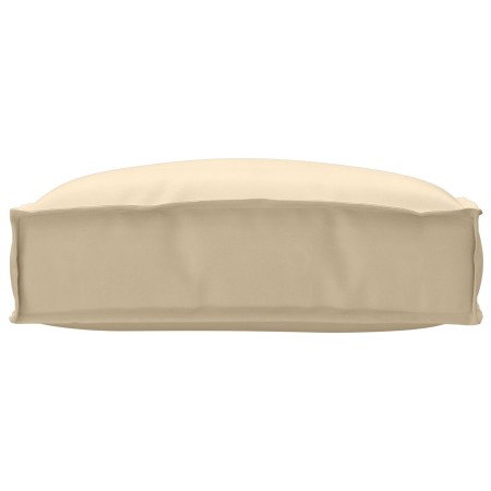 Cojín de Exterior Beige Poliéster 50 cm x 50 cm Reversible von , Kissen für Stühle und Sofas - Ref: Foro24-42001471, Preis: 2...