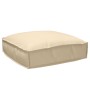 Cojín de Exterior Beige Poliéster 50 cm x 50 cm Reversible von , Kissen für Stühle und Sofas - Ref: Foro24-42001471, Preis: 2...