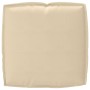 Cojín de Exterior Beige Poliéster 50 cm x 50 cm Reversible von , Kissen für Stühle und Sofas - Ref: Foro24-42001471, Preis: 2...