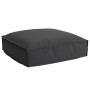 Cojín Exterior Negro Poliéster Tamaño Único Fundas Removibles von , Kissen für Stühle und Sofas - Ref: Foro24-42001472, Preis...
