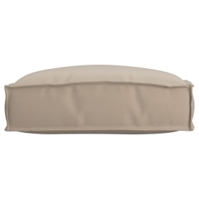 Cojín de exterior vitaXL Taupe Poliéster Estándar Duradero by , Cushions for chairs and sofas - Ref: Foro24-42001473, Price: ...
