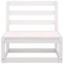 Central garden sofas and cushions 2 pcs anthracite pine wood by vidaXL, Modular outdoor sofas - Ref: Foro24-805736, Price: 17...