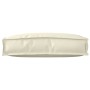 Cojín de Exterior Crema Poliéster 60 x 40 x 12 cm by , Cushions for chairs and sofas - Ref: Foro24-42001480, Price: 30,20 €, ...