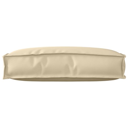 Cojín Exterior Beige Algodón Mediano Fundas Removibles by , Cushions for chairs and sofas - Ref: Foro24-42001481, Price: 28,0...