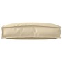 Cojín Exterior Beige Algodón Mediano Fundas Removibles by , Cushions for chairs and sofas - Ref: Foro24-42001481, Price: 28,0...