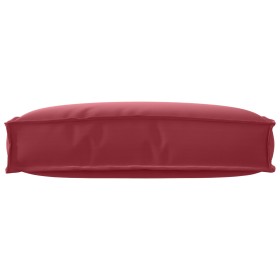 Cojín Exterior Rojo Vino Poliéster Mediano Cojín Rectangular von , Kissen für Stühle und Sofas - Ref: Foro24-42001484, Preis:...