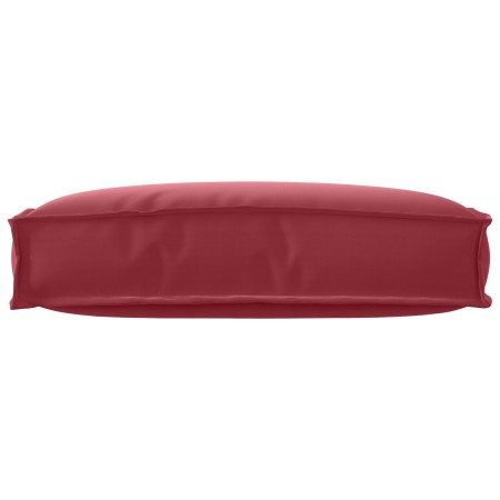 Cojín Exterior Rojo Vino Poliéster Mediano Cojín Rectangular by , Cushions for chairs and sofas - Ref: Foro24-42001484, Price...