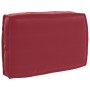 Cojín Exterior Rojo Vino Poliéster Mediano Cojín Rectangular by , Cushions for chairs and sofas - Ref: Foro24-42001484, Price...