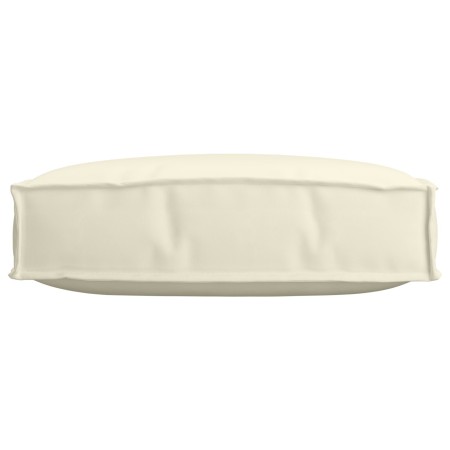 Cojín de Pallet para Asiento Crema 60 x 60 x 12 cm Tejido Oxford by , Cushions for chairs and sofas - Ref: Foro24-42001490, P...