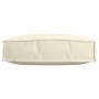 Cojín de Pallet para Asiento Crema 60 x 60 x 12 cm Tejido Oxford by , Cushions for chairs and sofas - Ref: Foro24-42001490, P...
