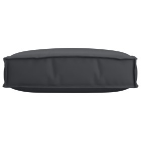 Cojín de Palet para Asiento Negro 60x60x12 cm