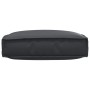 Cojín de Palet para Asiento Negro 60x60x12 cm