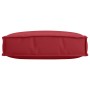 Cojín de Palet para Asiento Rojo Vino 60x60x12 cm Tela Oxford by , Cushions for chairs and sofas - Ref: Foro24-42001494, Pric...