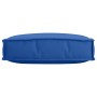 Cojín Exterior Azul Real Poliéster 60x60 cm Fundas Removibles by , Cushions for chairs and sofas - Ref: Foro24-42001495, Pric...