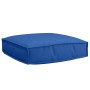 Cojín Exterior Azul Real Poliéster 60x60 cm Fundas Removibles by , Cushions for chairs and sofas - Ref: Foro24-42001495, Pric...
