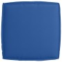 Cojín Exterior Azul Real Poliéster 60x60 cm Fundas Removibles by , Cushions for chairs and sofas - Ref: Foro24-42001495, Pric...