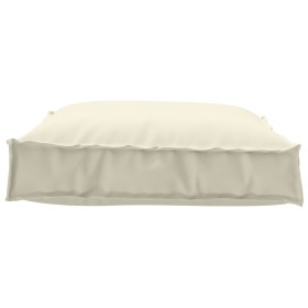 Cojín de Pallet para Asiento Crema 70x70x12 cm Tela Oxford de , Cojines para sillas y sofás - Ref: Foro24-42001500, Precio: 5...