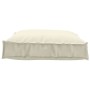 Cojín de Pallet para Asiento Crema 70x70x12 cm Tela Oxford de , Cojines para sillas y sofás - Ref: Foro24-42001500, Precio: 5...
