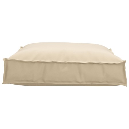 Cojín de Palé para Asiento Beige 70x70x12 cm Fabric Oxford by , Cushions for chairs and sofas - Ref: Foro24-42001501, Price: ...