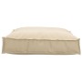 Cojín de Palé para Asiento Beige 70x70x12 cm Fabric Oxford by , Cushions for chairs and sofas - Ref: Foro24-42001501, Price: ...
