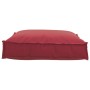 Cojín para Pallet de para Asiento Rojo Vino 70x70x12 cm de Tela Oxford by , Cushions for chairs and sofas - Ref: Foro24-42001...