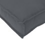 Cojín de Palet para Asiento Antracita 80x80x12 cm Tejido Oxford by , Cushions for chairs and sofas - Ref: Foro24-42001508, Pr...