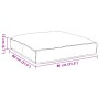 Cojín de Palet para Asiento Antracita 80x80x12 cm Tejido Oxford by , Cushions for chairs and sofas - Ref: Foro24-42001508, Pr...