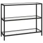 Tempered glass transparent shelf 100x36x90 cm by vidaXL, Bookcases and shelves - Ref: Foro24-331629, Price: 95,42 €, Discount: %