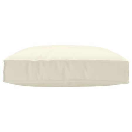 Cojín de Pallet para Asiento Crema 80x80x12 cm Tejido Oxford by , Cushions for chairs and sofas - Ref: Foro24-42001510, Price...