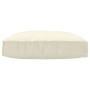 Cojín de Pallet para Asiento Crema 80x80x12 cm Tejido Oxford by , Cushions for chairs and sofas - Ref: Foro24-42001510, Price...