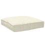 Cojín de Pallet para Asiento Crema 80x80x12 cm Tejido Oxford by , Cushions for chairs and sofas - Ref: Foro24-42001510, Price...