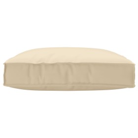 Cojín de palet para asiento beige 80x80x12 cm Tela Oxford von , Kissen für Stühle und Sofas - Ref: Foro24-42001511, Preis: 42...