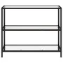 Tempered glass transparent shelf 100x36x90 cm by vidaXL, Bookcases and shelves - Ref: Foro24-331629, Price: 95,42 €, Discount: %
