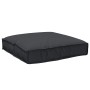 Cojín de Palet para Asiento Negro 80x80x12 cm Tela Oxford by , Cushions for chairs and sofas - Ref: Foro24-42001512, Price: 4...