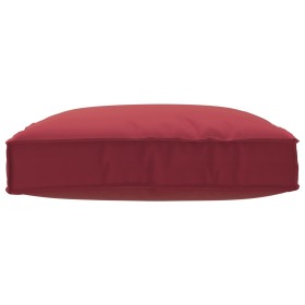 Cojín de Palet para Asiento Rojo Vino 80x80x12 cm Tejido Oxford by , Cushions for chairs and sofas - Ref: Foro24-42001514, Pr...
