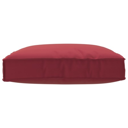 Cojín de Palet para Asiento Rojo Vino 80x80x12 cm Tejido Oxford by , Cushions for chairs and sofas - Ref: Foro24-42001514, Pr...
