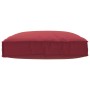 Cojín de Palet para Asiento Rojo Vino 80x80x12 cm Tejido Oxford by , Cushions for chairs and sofas - Ref: Foro24-42001514, Pr...