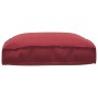 Cojín de Palet para Asiento Rojo Vino 80x80x12 cm Tejido Oxford by , Cushions for chairs and sofas - Ref: Foro24-42001514, Pr...