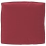 Cojín de Palet para Asiento Rojo Vino 80x80x12 cm Tejido Oxford by , Cushions for chairs and sofas - Ref: Foro24-42001514, Pr...