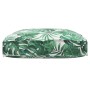 Cojín de Sofá VidaXL Verde y Blanco Algodón 80 x 12 x 80 cm Patrón | Foro24.es | Tu tienda online para hogar, jardín y más Foro24.es