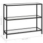 Transparentes Regal aus gehärtetem Glas 100x36x90 cm von vidaXL, Bücherregale und Regale - Ref: Foro24-331629, Preis: 109,38 ...